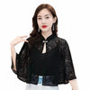 Bohemian Spitze Schal Poncho