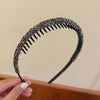 Diadema elástica con incrustaciones de strass