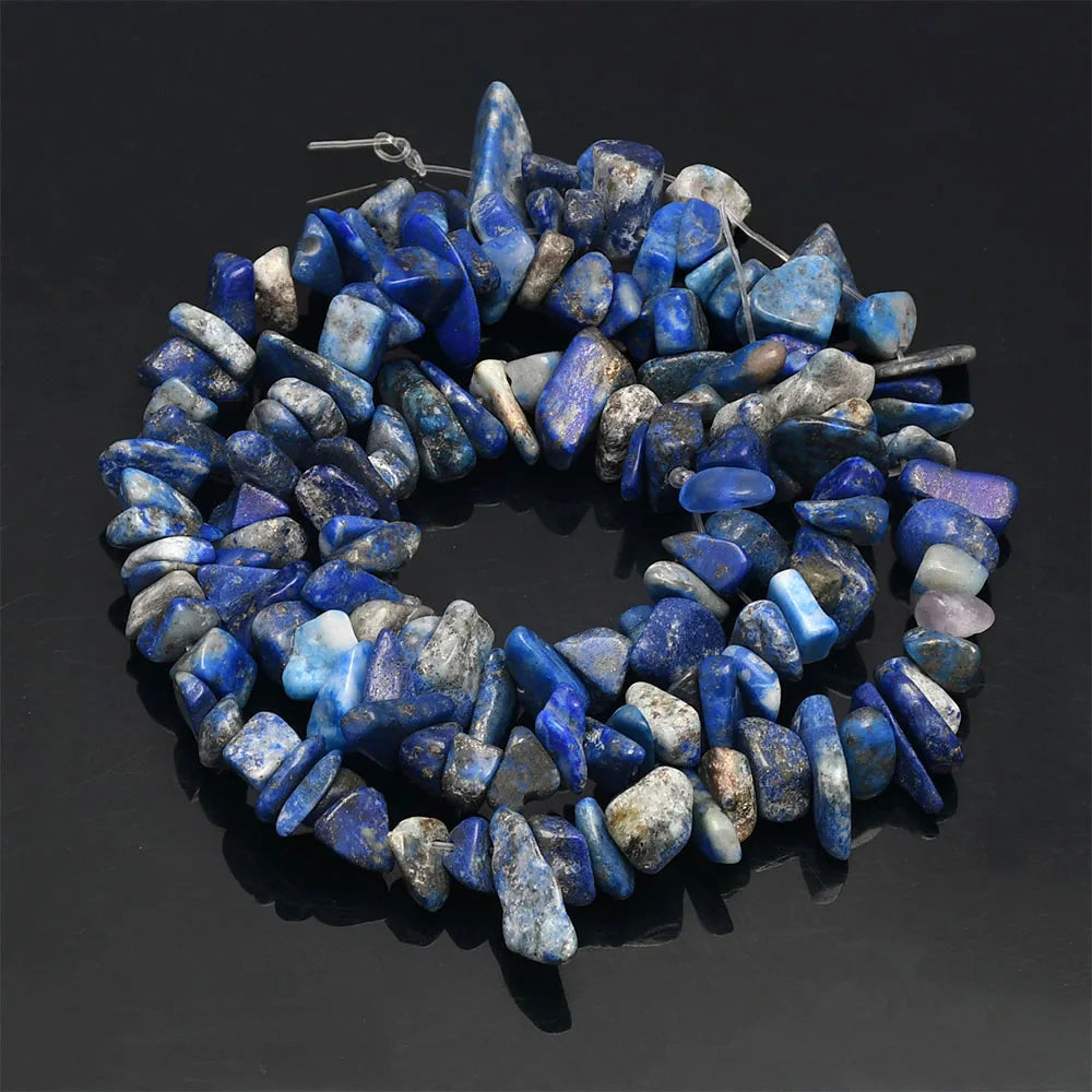 Natural Stone Beads Strand for Jewelry Making – Irregular Crystal Agate Chips
