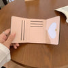 Compact Bow Tri-Fold Wallet with Multiple Card Slots