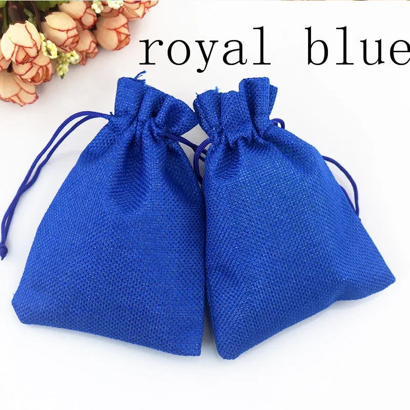 Natural Jute Gift Bags with Drawstring (5 Sizes)