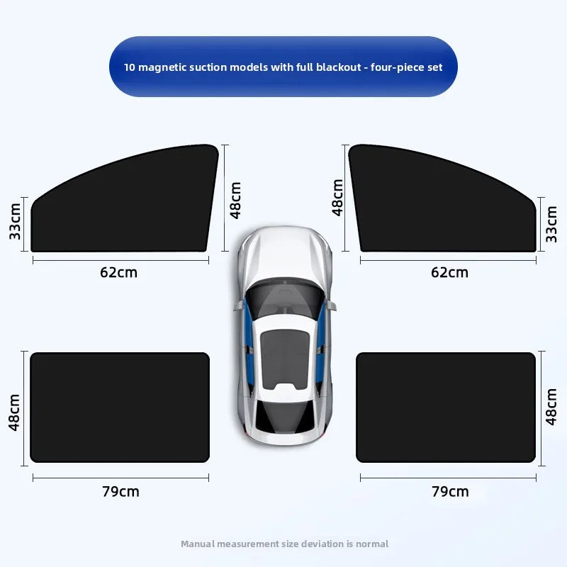 Magnetic Car Side Window Sun Shade