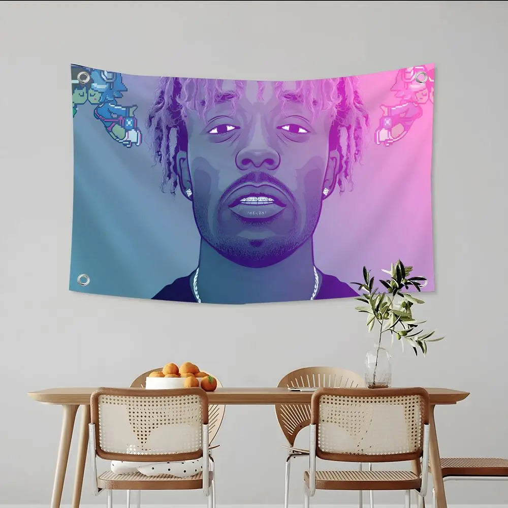 Lil Uzi Vert Inspired Custom Flag for Indoor and Outdoor Decor