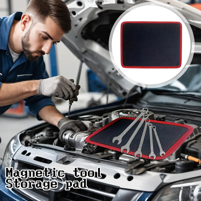 Collapsible Magnetic Tool Mat