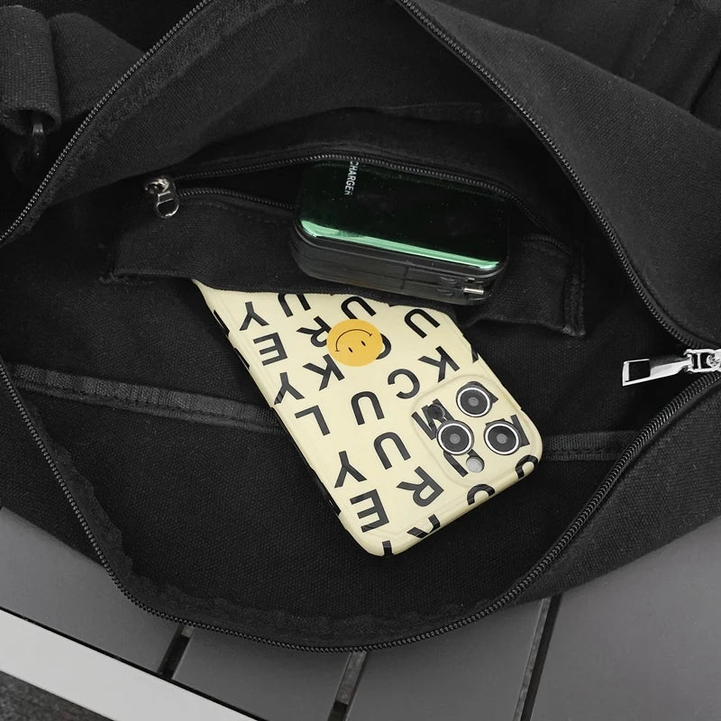 Bolso Cruzado de Lona para Mujer