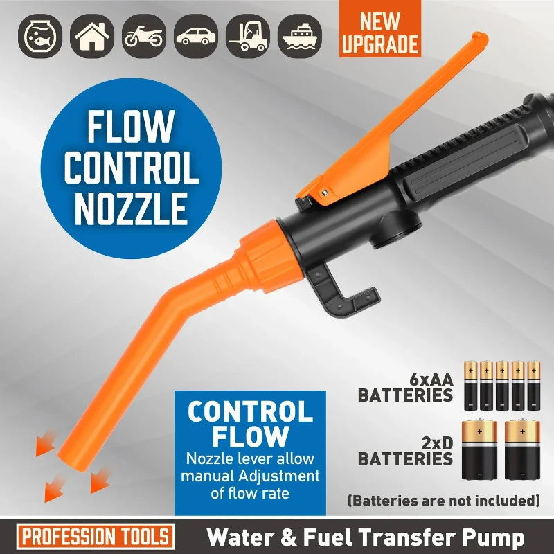 Portable Battery-Powered Liquid Transfer Pump