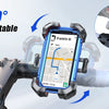 Universal Bike Phone Holder with 360° Rotation & Auto-Lock
