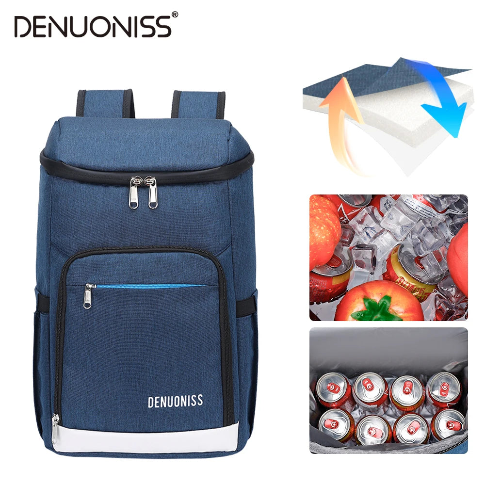 Insulated Cooler Backpack – Waterproof Thermal Lunch & Drink Bag