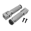 M8 Aluminum Alloy Foldable Motorcycle Rear Footrests (Pair)