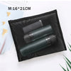 Breathable Mesh Makeup Bag Organizer - Multi-Purpose Travel Toiletry Pouch