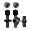 Wireless Lavalier Microphone for Smartphones and Cameras