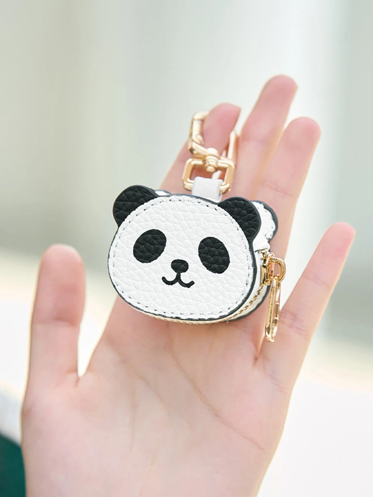 Panda Coin Purse with Keychain