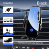 150W Magnetic Wireless Car Charger Mount with Auto-Clamping Cradle