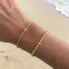 Elegant Gold-Plated Cross Bracelet for Women