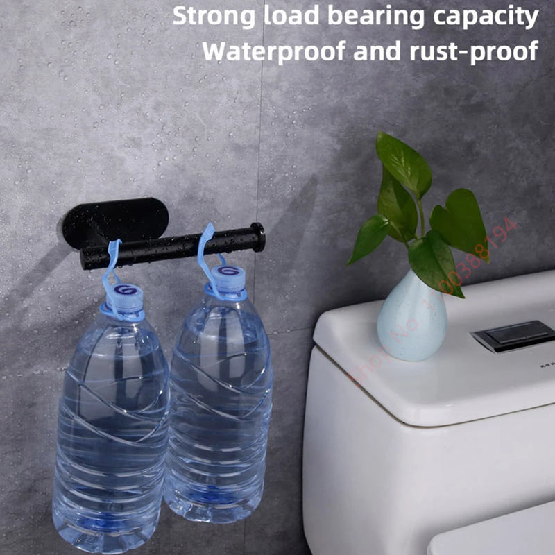 Porte-rouleaux de papier toilette en acier inoxydable à fixation murale