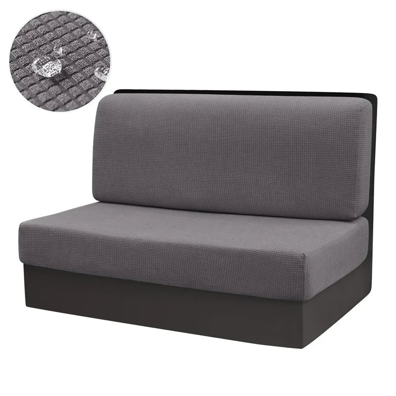 Stretch RV Dinette Cushion Covers with Water-Repellent Finish