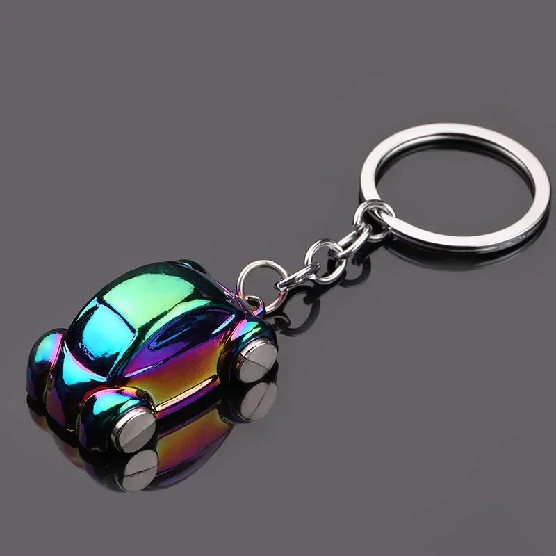 Gearbox Keychain with Turbo Hub and Brake Disc Pendant
