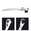 Compact 2-in-1 Ratchet Wrench with Socket and Bit Drives