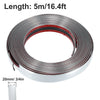 A roll of chrome car door edge guard trim strip with a 5m length and 20mm width.