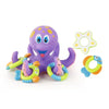 Floating Octopus Bath Toy with Ring Toss Game
