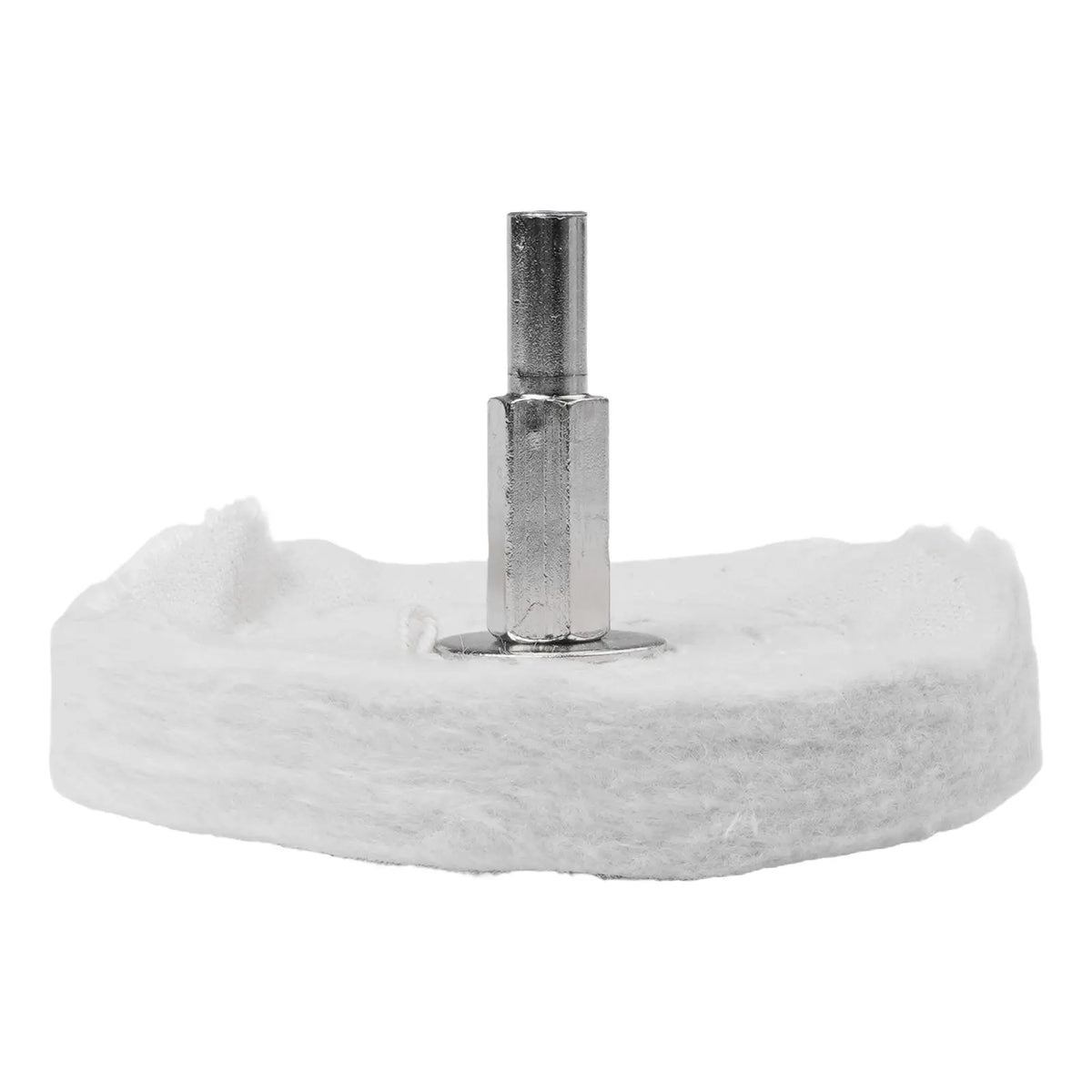 Cotton Polishing Wheel with 6mm Shank for Drill Buffing