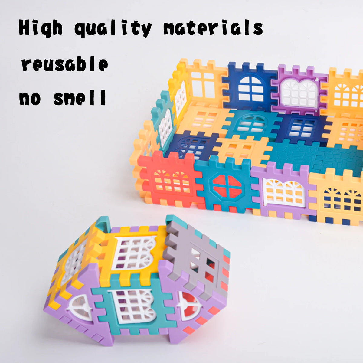 Creative House Building Blocks Set for Kids