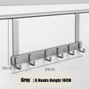 Over-the-Door 6-Hook Organizer Rack