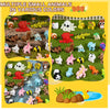 3D Printed Articulated Animal Figurine Set - 50 Piece Surprise Collection