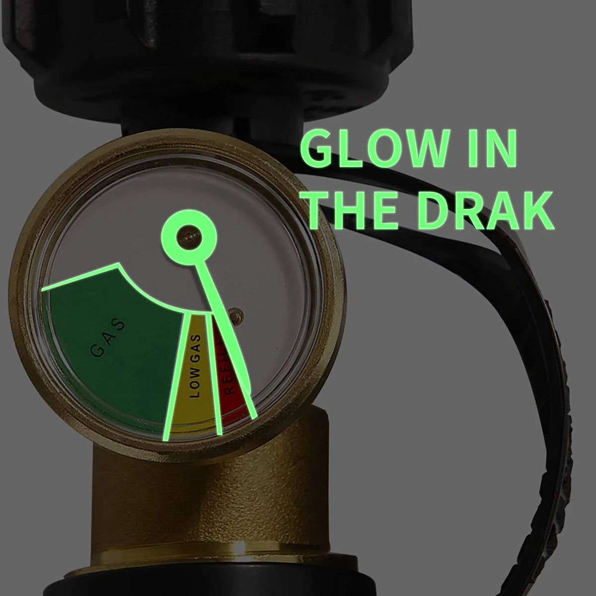 Propane Tank Level Gauge with Leak Detection
