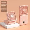 Portable Folding Neck Fan with Digital Display