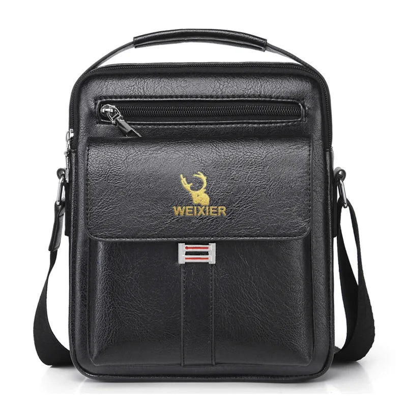 Vintage Waterproof Crossbody Messenger Bag for Men