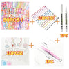 Kawaii Laser Sticker Pack for Scrapbooking and DIY Crafts