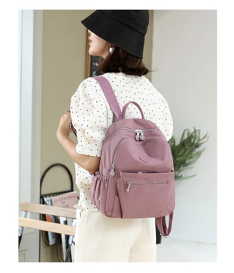 Durable Nylon Backpack for Daily Use