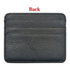 Slim Genuine Leather Card Holder Wallet