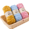 Soft Chenille Yarn for Knitting and Crochet