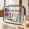 Large Capacity Travel Cosmetic Bag with Multifunctional Storage