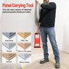 Heavy-Duty Panel Carrier for Plywood and Drywall