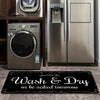 Non-Slip Felt Laundry Room Mat – Washable Runner Rug