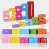 Montessori Wooden Number Puzzle - Counting & Stacking Toy for Kids
