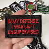 Tactical Military Iron-On Patch with Slogan – Embroidered Badge for DIY Clothing