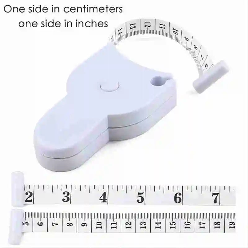 Portable Retractable Body Tape Measure with Lock