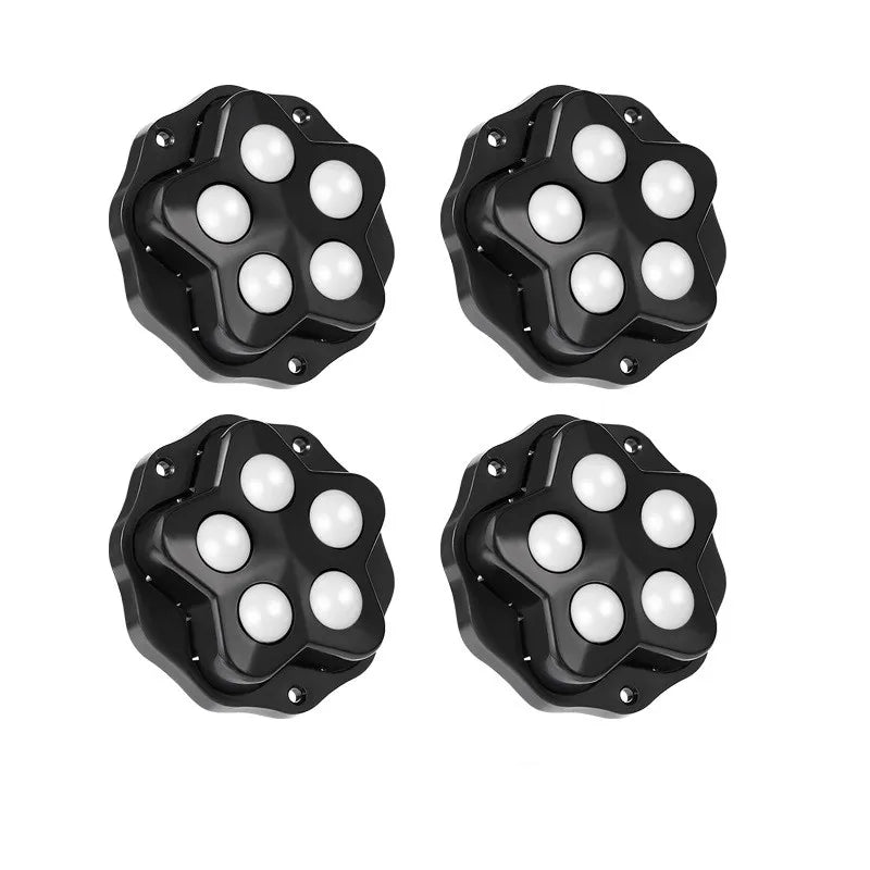 Heavy-Duty Self-Adhesive 360° Swivel Casters (Set of 4)