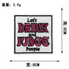 Embroidered Iron-On Patches for Clothing & Accessories