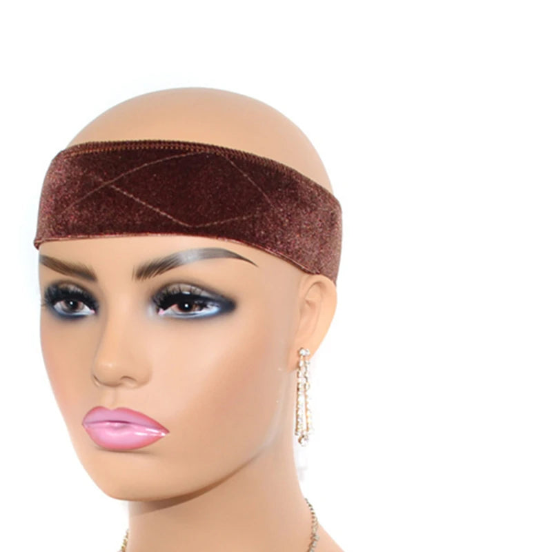 Adjustable Velvet Wig Grip Band
