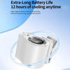 Portable USB Rechargeable Clip-On Fan with LED Display