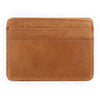 Genuine Leather Slim Card Holder Wallet