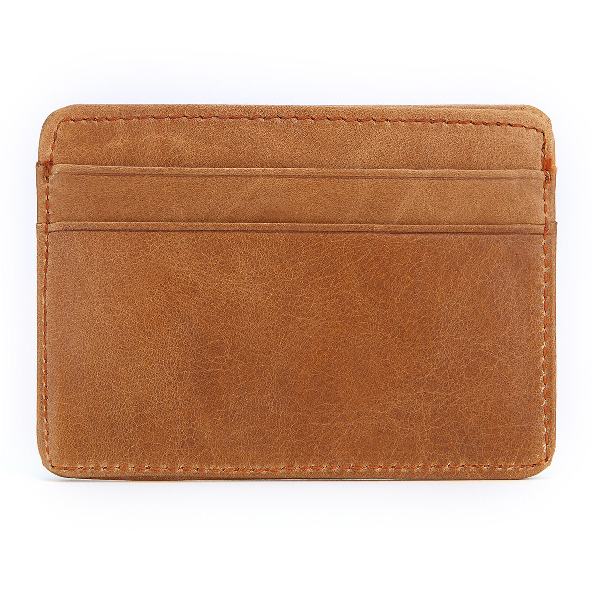 Genuine Leather Slim Card Holder Wallet
