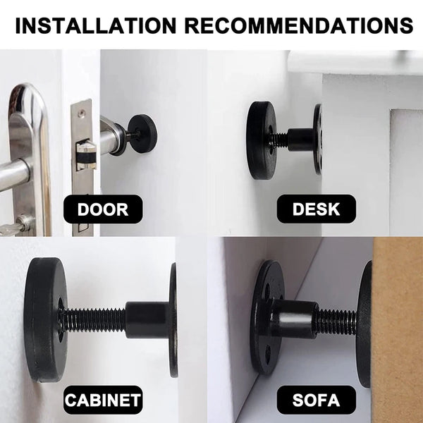 Installationsanleitungen zur Montage eines verstellbaren Gewindeschlossers für Tür, Schreibtisch, Schrank und Sofa