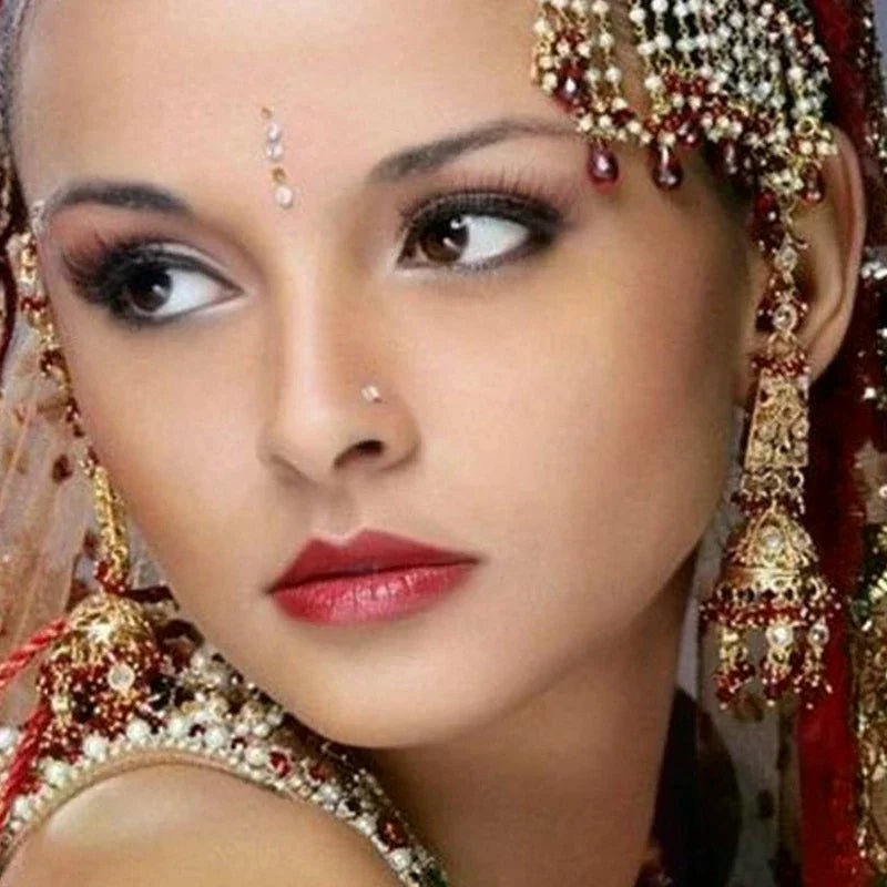 Rhinestone Nose Stud Set - 24-Piece Collection