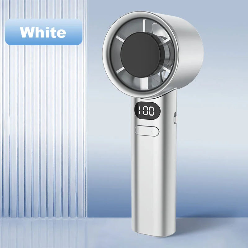 Portable Bladeless Handheld Fan with 120 Speed Settings